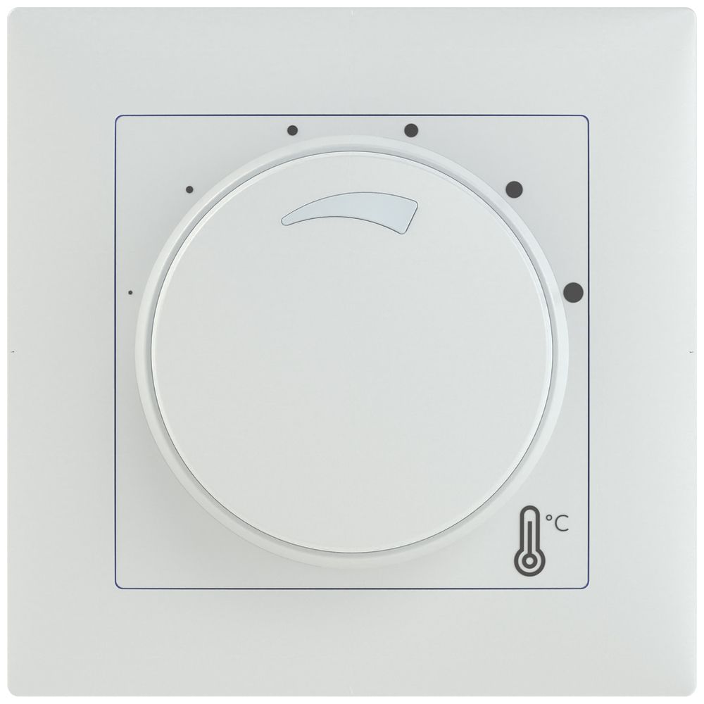 UP-Raumthermostat ABB SIDUS B heizen/kühlen NO 230VAC/10A 5…30°C ws