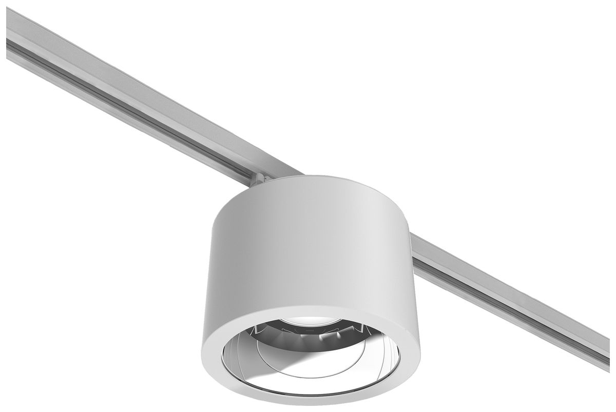 AP-LED-Downlight Philips DRUM TRACK 16.5W 2181lm 830 90° AD3PH Ø218mm weiss