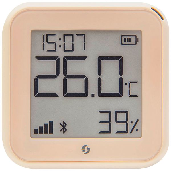 AP-RF-Multisensor Shelly H&T Gen3 Bt/Wi-Fi 0…40°C 70×70×26mm mocha