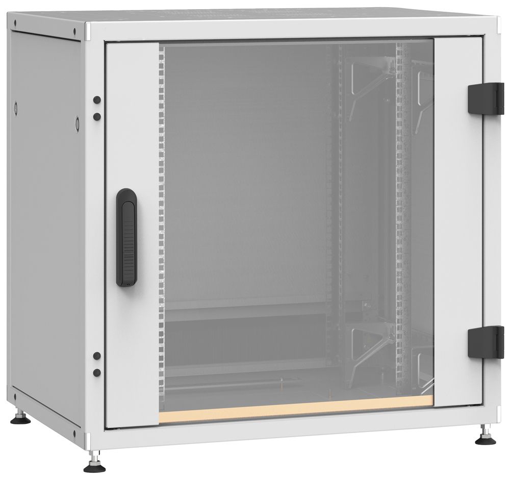 Netzwerkschrank Standard-Line S-81523-181-11-2, 15HE, 800×763×600mm, grau