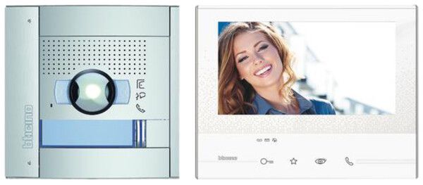 Kit citofono porta video Sfera New Allmetal+Classe 300