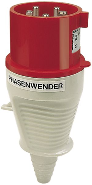 Fiche inverseur de phase mobile CEEtyp 5L 16A 6h IP44 nick.