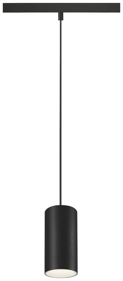 LED-Pendelleuchte SLV NUMINOS S 48V AD 16W 1220lm 940 DALI Ø60 schwarz/weiss