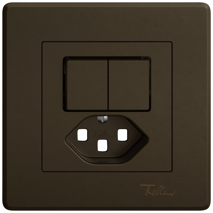 UP-Montageset EDIZIO.liv SNAPFIX® für Kombi.T23 mit 2 Druckknöpfen br