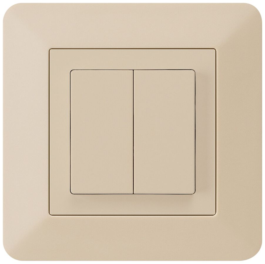 Poussoir ENC kallysto.trend 2×A-R/1P beige