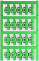 Marqueur de conducteur Weidmüller MultiCard SFC p.Ø2…3.5mm 21×5.8mm PA66 vert