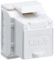RJ45-Modul Hager HMS Kat.6, UTP, Keystone, weiss, 100 Stück