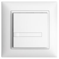 Poussoir KNX RGB ENC EDUE FMI, 250mW, s.LED, a.papier, 1×poussoir, 1×touche, bc