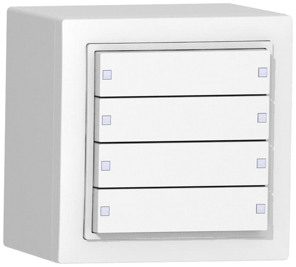 AP-Tastsensor ABB SIDUS KNX Design 4/8, weiss