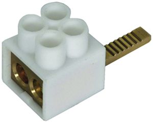 Borne de raccordement DEHN/elvatec SE STAK 2×16mm² avec borne de passage