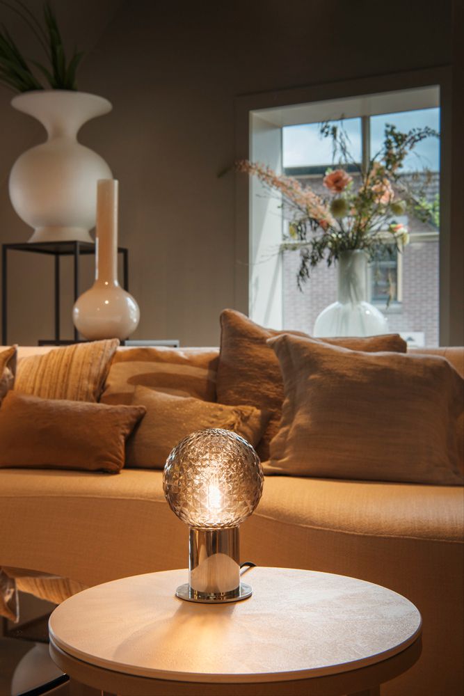 Tischleuchte SLV VARYT E14 1×0…6W Chrom