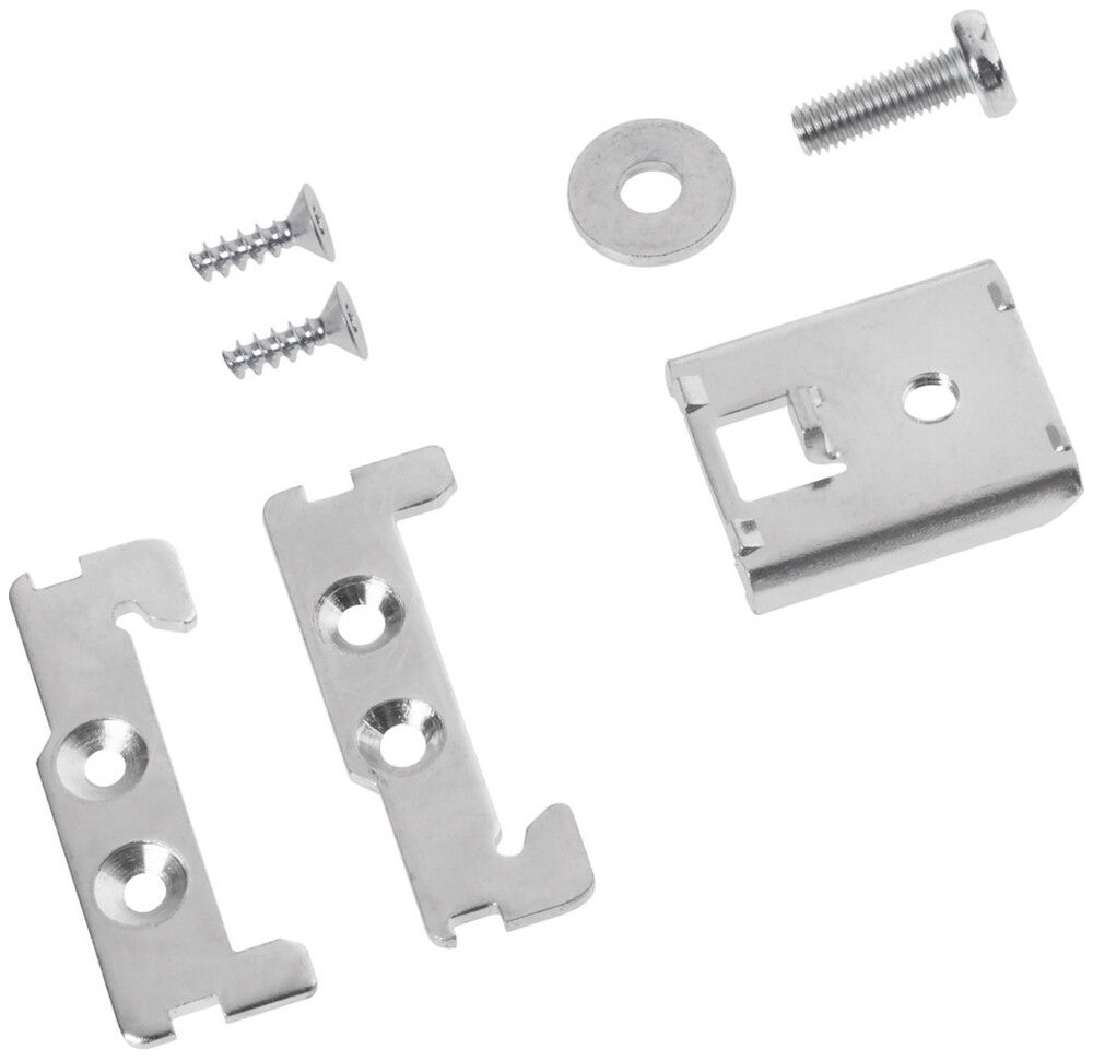 Befestigungsset Hager für Hutschiene weber.silas DIN000