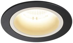 LED-Downlight SLV NUMINOS M 17.5W 1600lm 3000K 40° DIM Ø105×68mm sz/ws