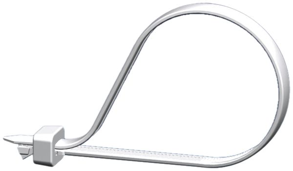 Kabelbinder Panduit 4.6×381mm farblos