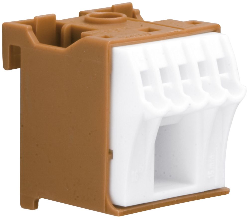 Borne de connexion Hager QuickConnect L 5/1 6 points de connexion