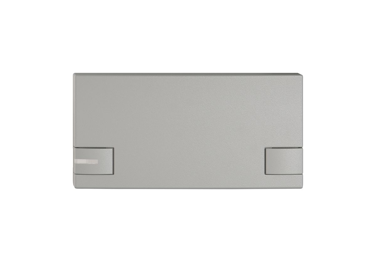 Poussoir 1/2 EDIZIO.liv KNX et UNI a.SNAPFIX® a.LED commande à 2 touches grc