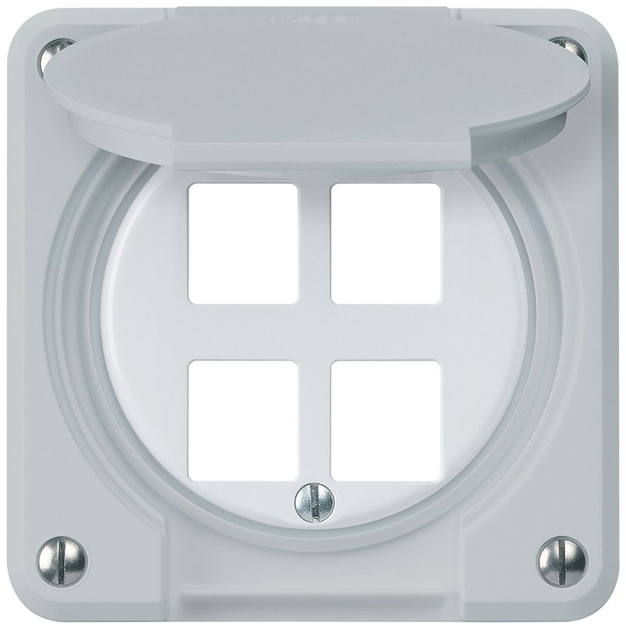 Kit de montage ENC robusto HMS IP55 gris pour 4×module pour combinaison