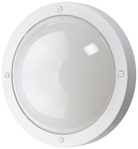 Lampada apparente SG Primo E27 1×46W IP65 diretto Ø270mm bianco