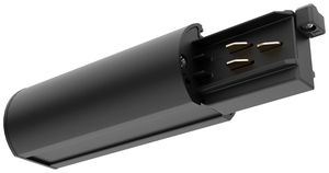 Alimentazione laterale Sylvania Lytespan ROUND trifase nero diritto