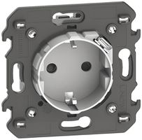 Steckdose Living Now Schuko mit integriertem USB-C 2 Module weiss