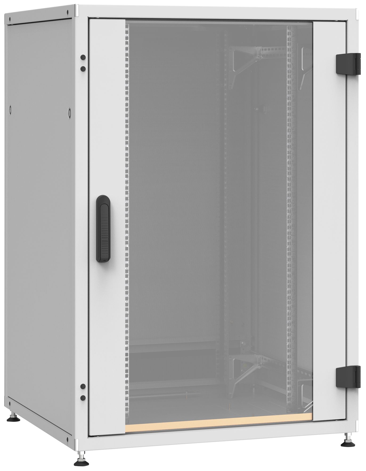 Netzwerkschrank Standard-Line S-82424-181-11-2, 24HE, 800×1163×800mm, grau