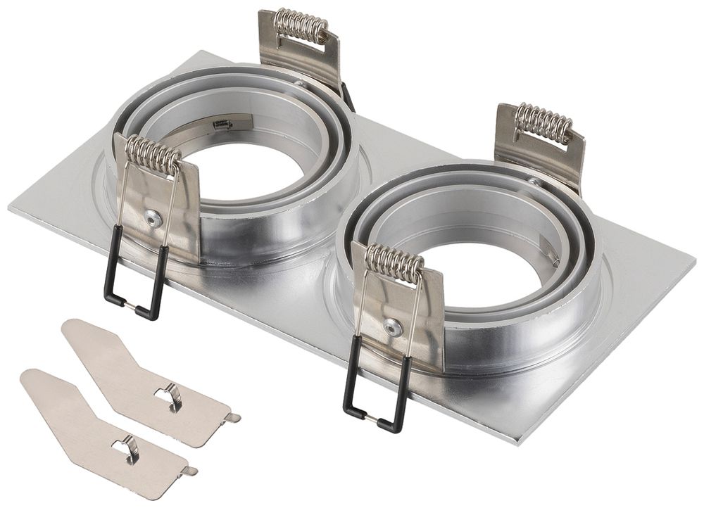 Coffret vide SLV NEW TRIA aluminium 170×90mm aluminium 2×Spot