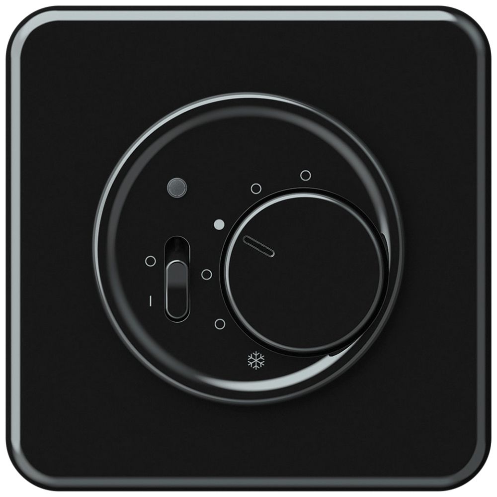 UP-Raumthermostat origin mit Schalter 230VAC 5…30°C 10A schwarz