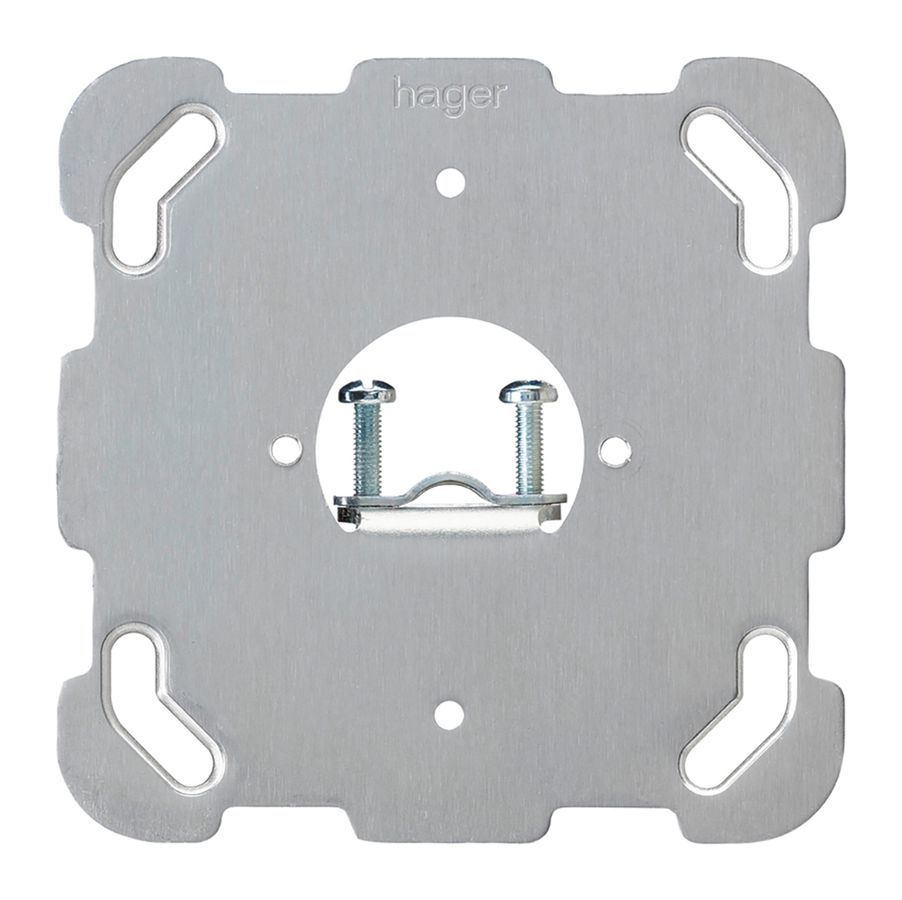 Scatola di passaggio INC Hager 9mm per basico, kallysto