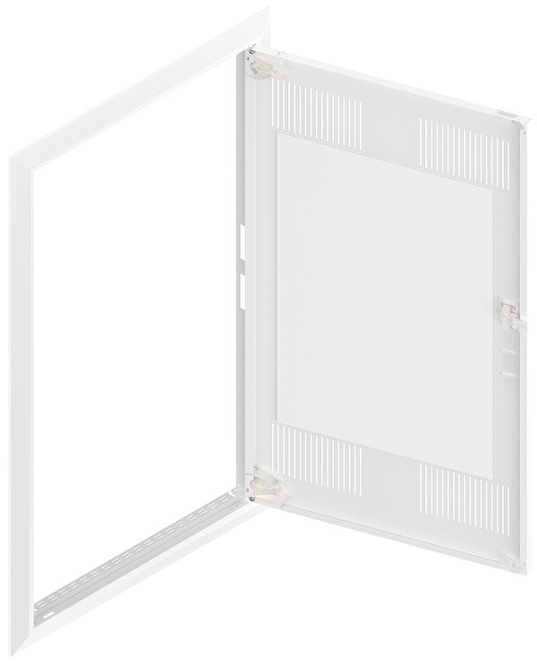 Porta media con cornice SE Pragma bianco per 2parte/6file