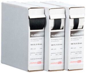 Guaina intrecciata AGRO PET Ø10mm poliestere nero 12m