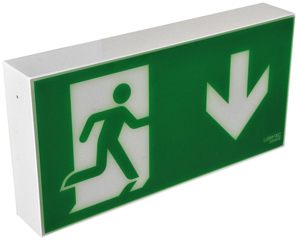 LED-Notleuchte Lumatec A8S L3RW1/1-TA-DM, 3W, Einzelbatterie 1h, Decke