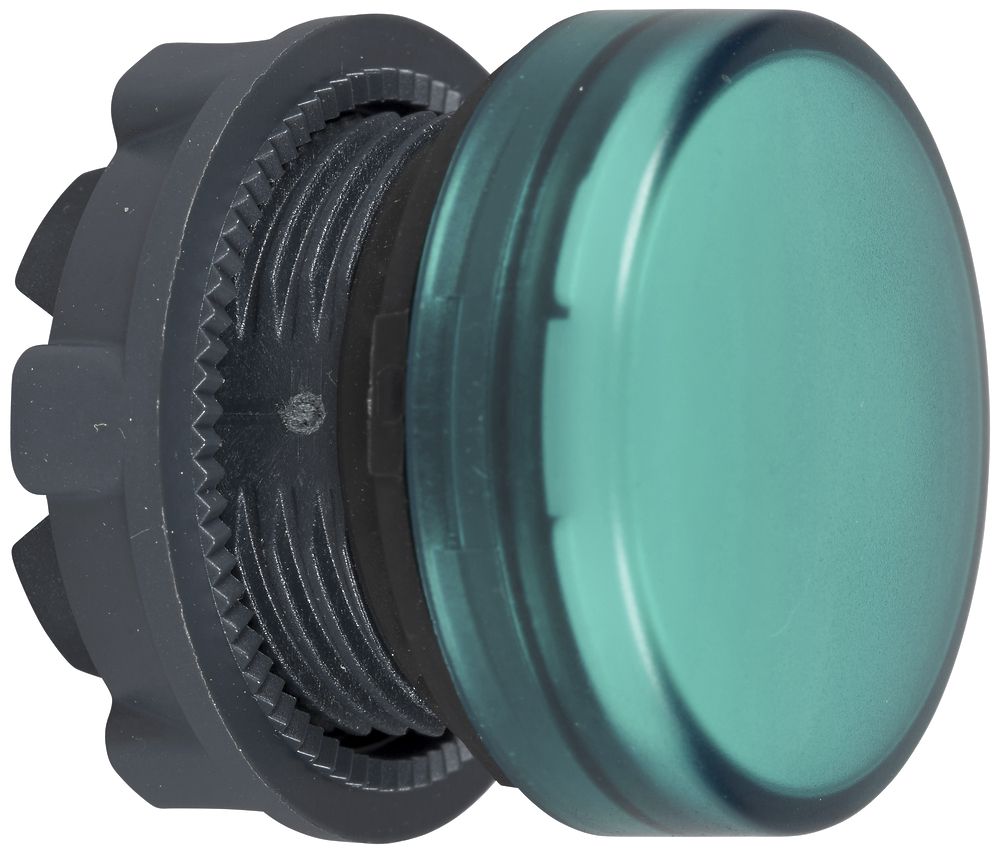 Kopf Schneider Electric zu Signallampe LED grün