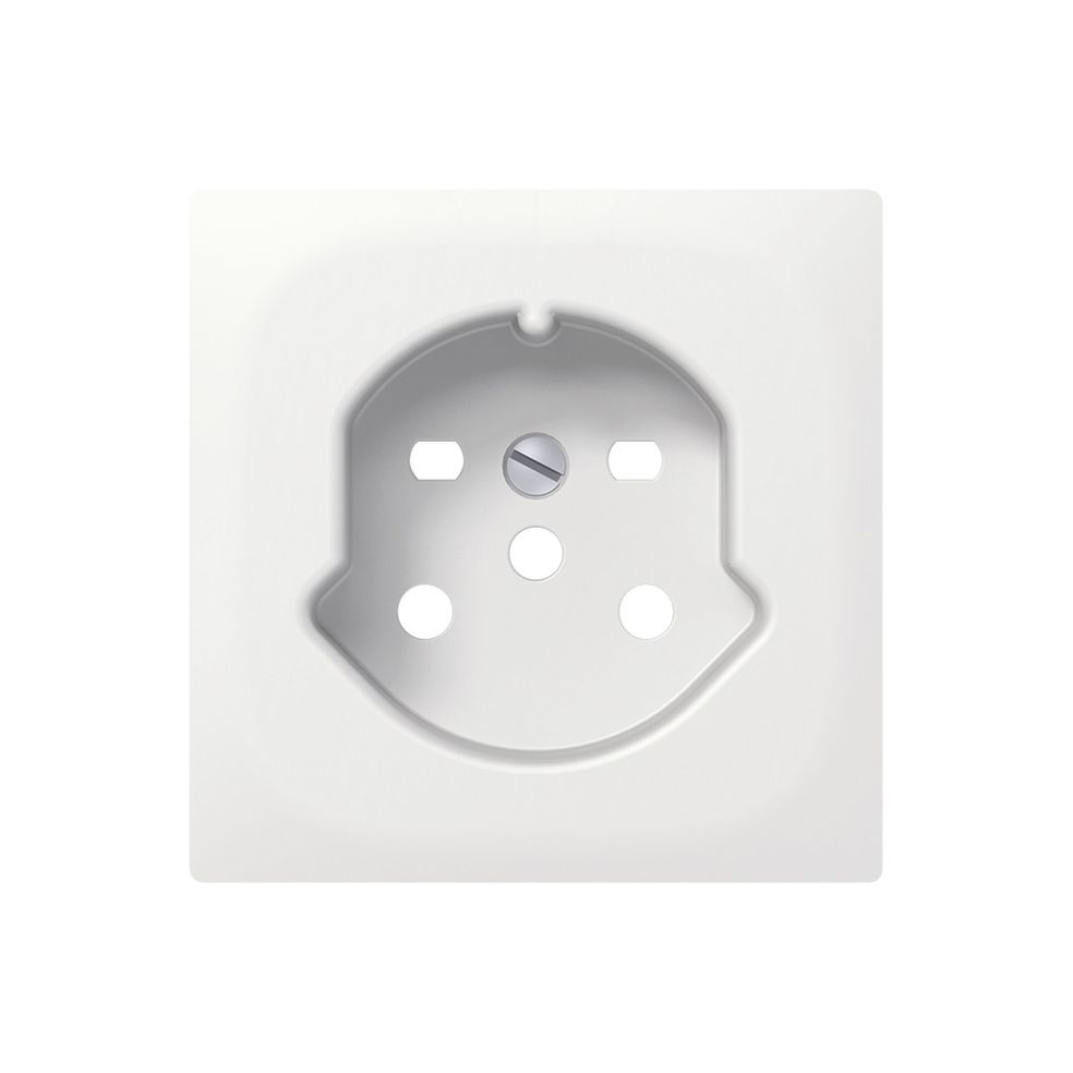 Frontplatte SIDUS Z/E zu Steckdose T15 weiss