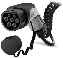 AC-Ladekabel E-Mobility PX Mode3 T2 20A 1L 4m spiral 5kW 250V schwarz