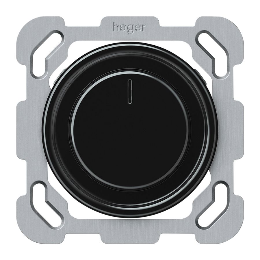 UP-Drehdimmer DALI TW origin 77×77mm sz