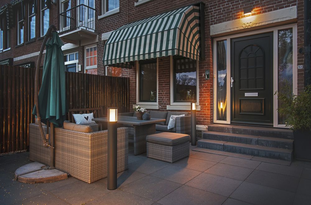 Testa d.lampa.LED SLV M-POL M Shader 11W 420lm 927/930 IP65 Ø122.6mm antr.