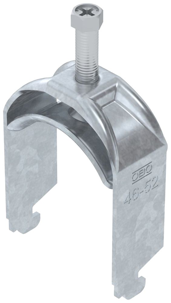 Fixation rapide BET 2056 pied à N métal 46…52mm 1×câble acier Zn-ch-im