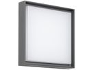 LED-Wandleuchte DOTLUX WALLsquare IP65 235×235×65mm 14W 3000K