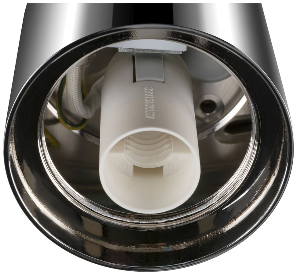 Deckenleuchte SLV VARYT E14 1×6W IP44 DIM Ø76×80mm Chrom