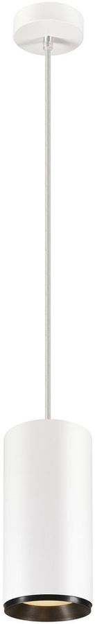 LED-Pendelleuchte SLV NUMINOS PD PHASE XL 36W 2980lm 2700K 60° weiss/schwarz