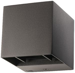 Applique LED SG Artes Mini 8W 380lm 830 IP44 VAR direct/indirect anthracite