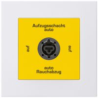 UP-Schlüsselschalter kallysto.pro für Rauchabzug Text deutsch weiss