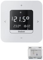 REG-Uhrenthermostat Theben RAMSES 813 top3 Set 1 weiss