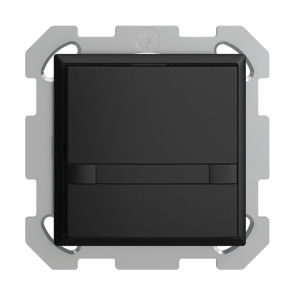 Poussoir KNX RGB ENC EDUE, 250mW, s.LED, papier, 1×pouss., comm.2×touches, no