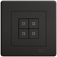 Comando per pulsante scene INC EDIZIO.liv Wiser SNAPFIX® 4 scene 4T ne