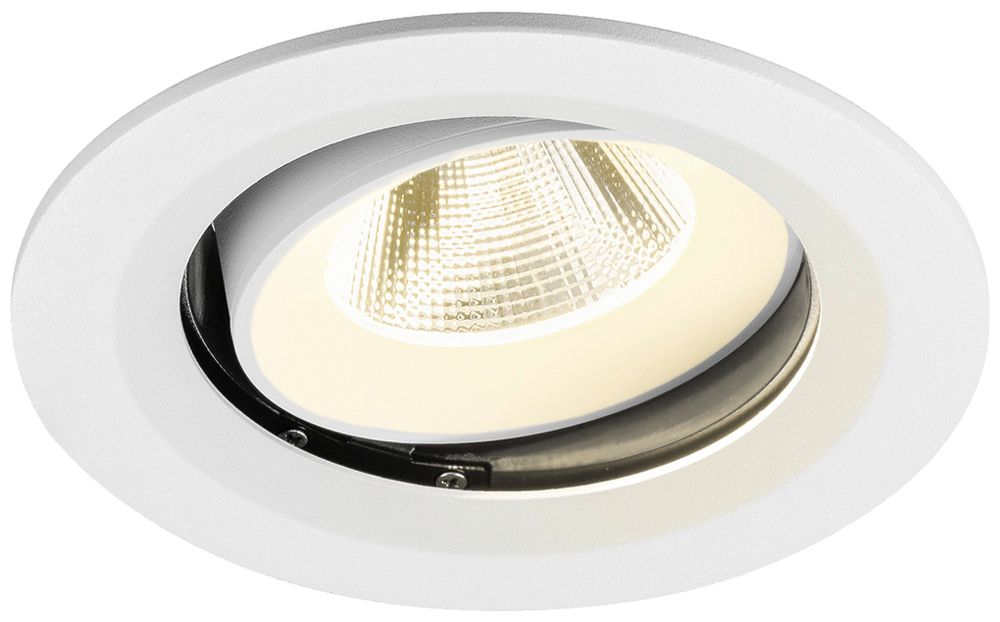 Downlight LED SLV NUMINOS MOVE M 12W 1900lm 4000K NB DALI Ø135×80mm bi