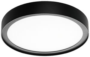 Lampada apparente LED SG Disc 290 17W 1770lm 827 DALI Ø288mm nero