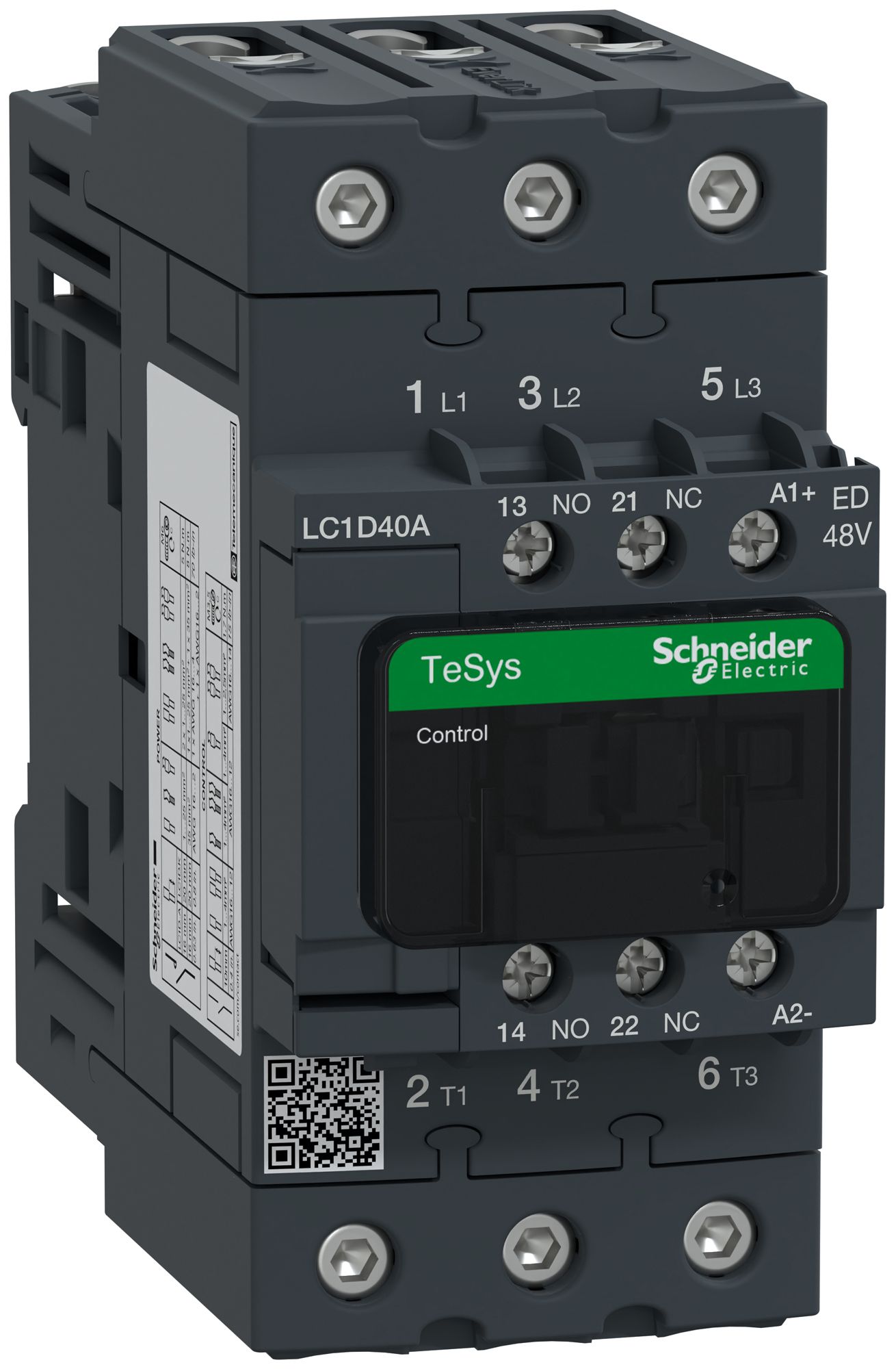 REG-Schütz Schneider Electric 48VDC 40A LC1D40AED