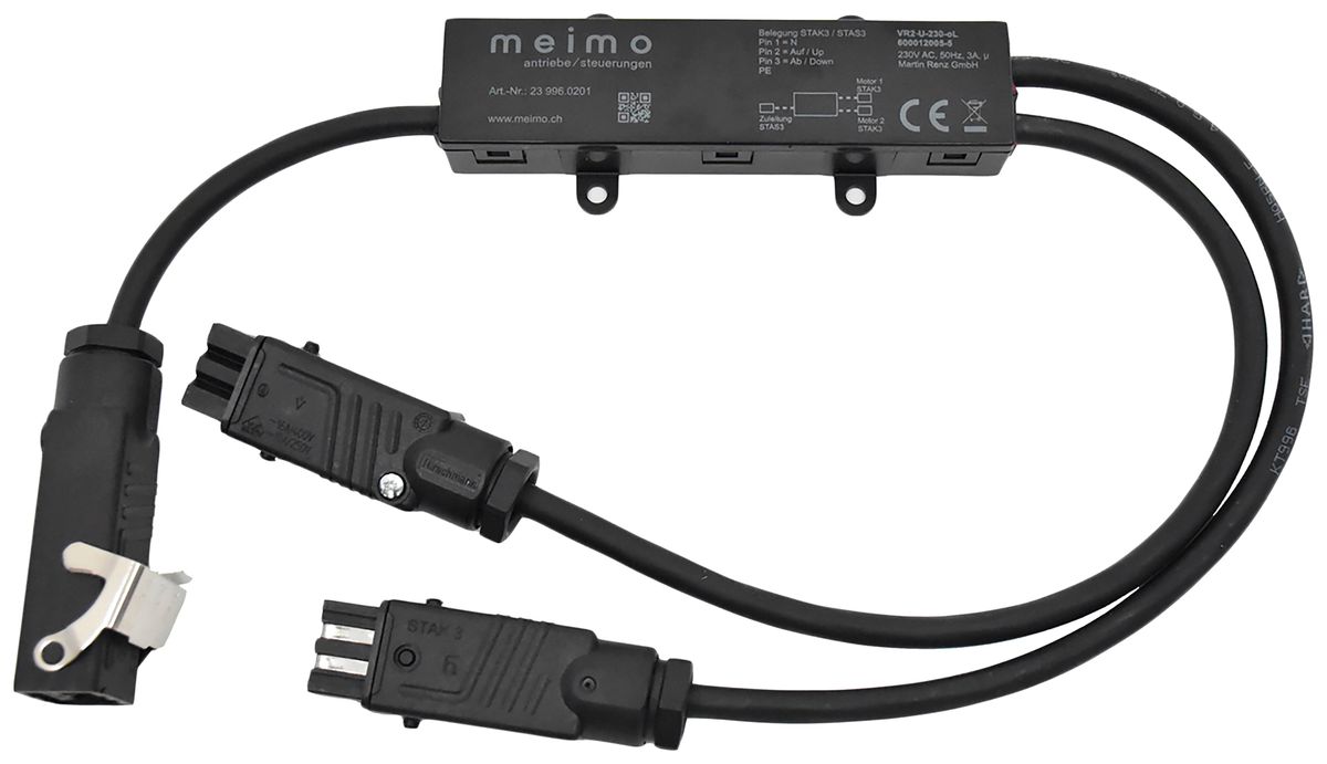 Relais de séparation AP Meimo VR2 U230 1×STAS3/2×STAK3 230V 12A 50Hz