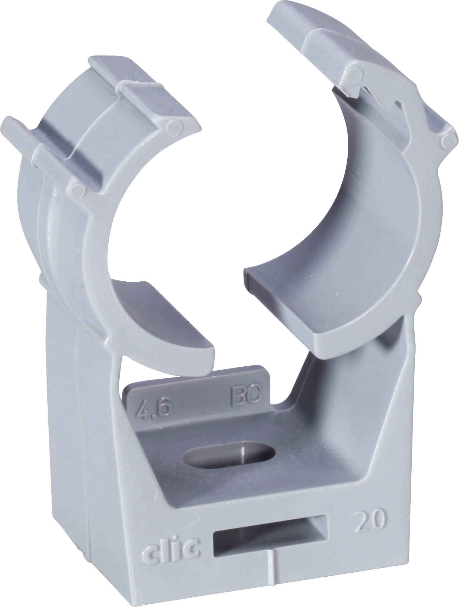 Collier Clic 20 19.5…22 gris foncé